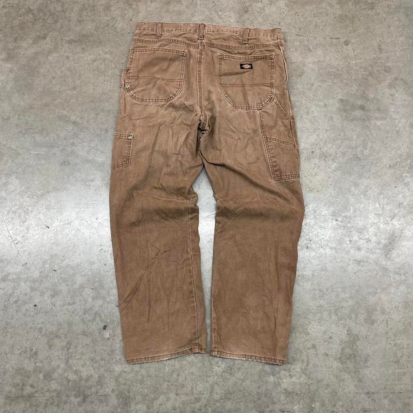 Dickies Other - Dickies Carpenter Work Pants Distressed Brown Utility Pants 36x30‎